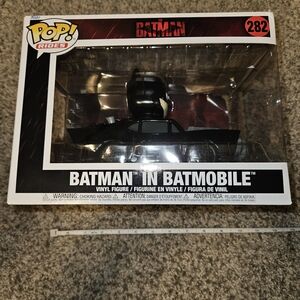 Funko Pop! 282 Batman in Black Batmobile